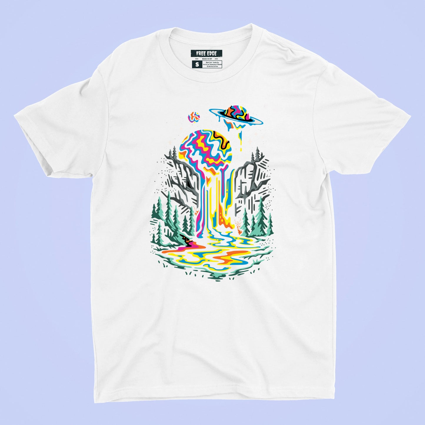 Melting Stars | Graphic Printed T-Shirt