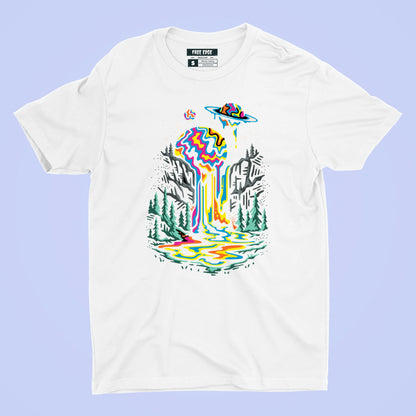 Melting Stars | Graphic Printed T-Shirt