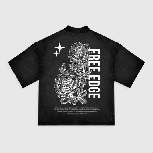 Free Edge| Boxy Style Graphic T-Shirt